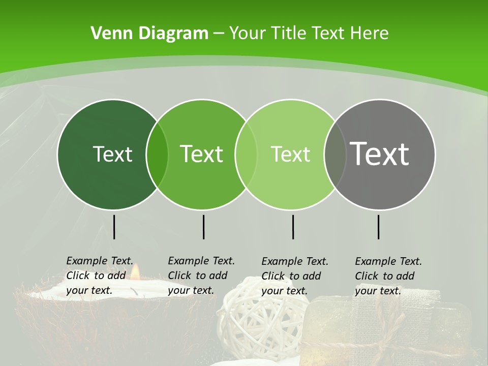 Salt Leaf Flame PowerPoint Template