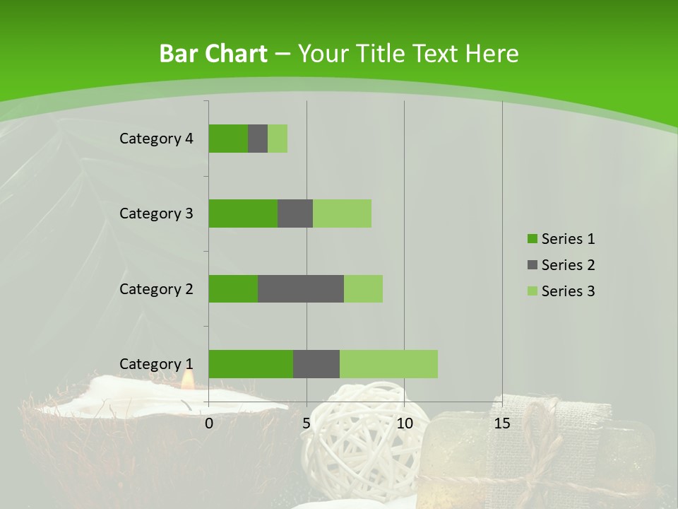 Salt Leaf Flame PowerPoint Template