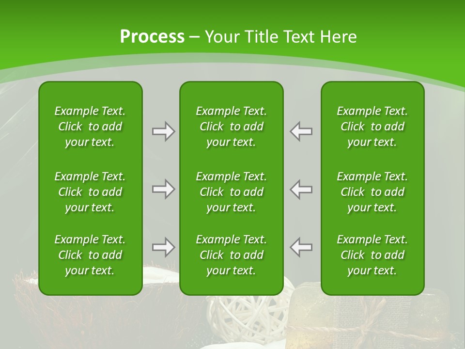 Salt Leaf Flame PowerPoint Template