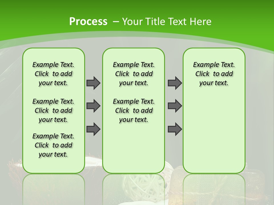 Salt Leaf Flame PowerPoint Template