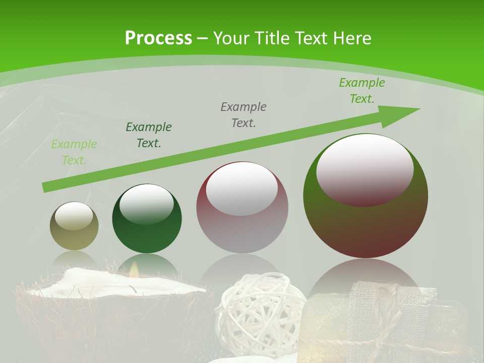 Salt Leaf Flame PowerPoint Template