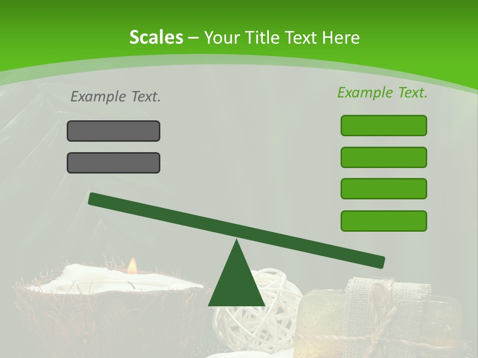 Salt Leaf Flame PowerPoint Template