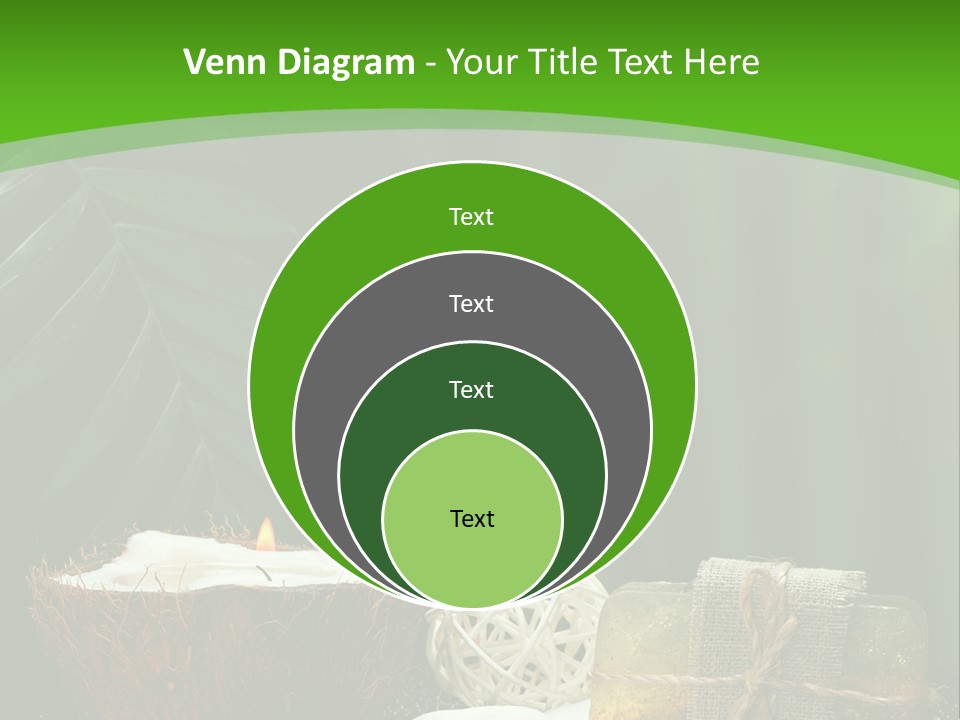 Salt Leaf Flame PowerPoint Template