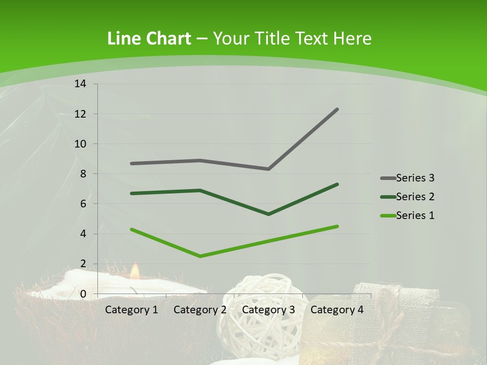 Salt Leaf Flame PowerPoint Template