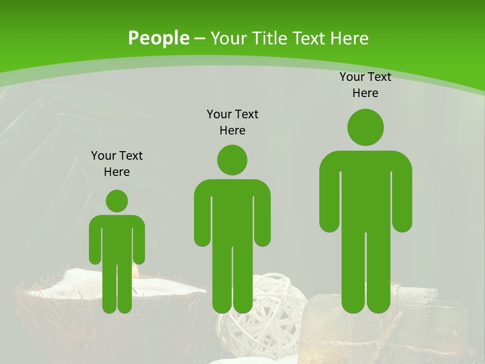 Salt Leaf Flame PowerPoint Template