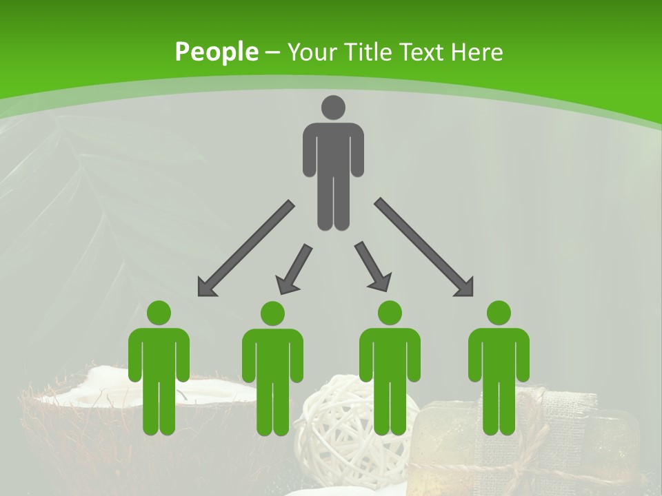 Salt Leaf Flame PowerPoint Template