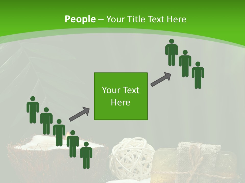 Salt Leaf Flame PowerPoint Template