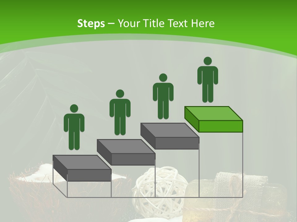 Salt Leaf Flame PowerPoint Template