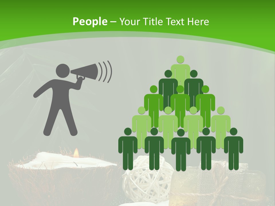 Salt Leaf Flame PowerPoint Template