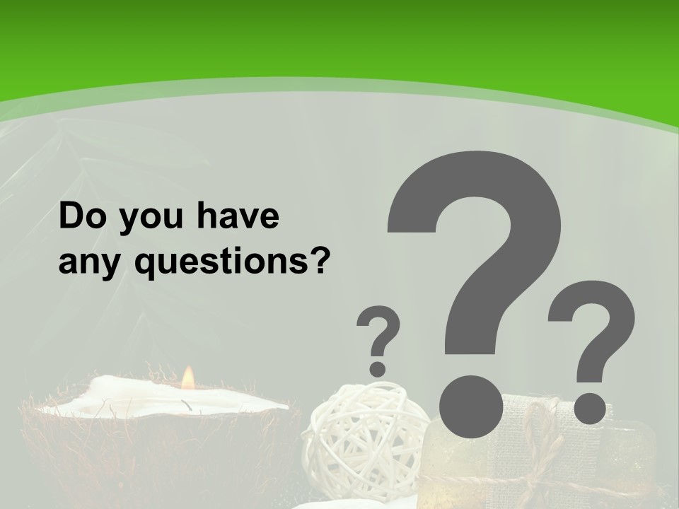 Salt Leaf Flame PowerPoint Template