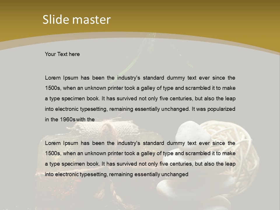 Salt Beauty Resort PowerPoint Template