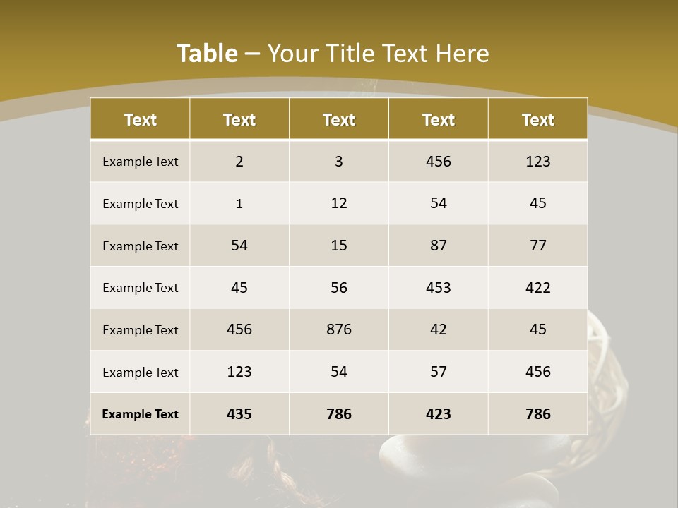 Salt Beauty Resort PowerPoint Template