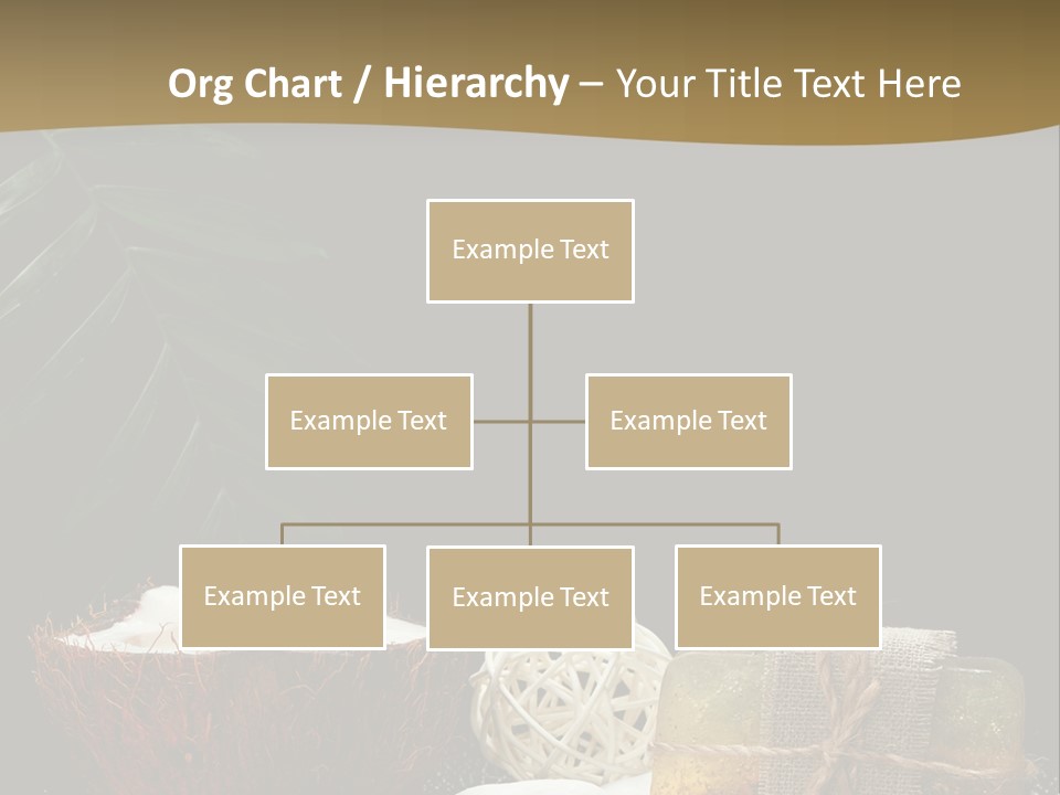 Ball Black Candle PowerPoint Template