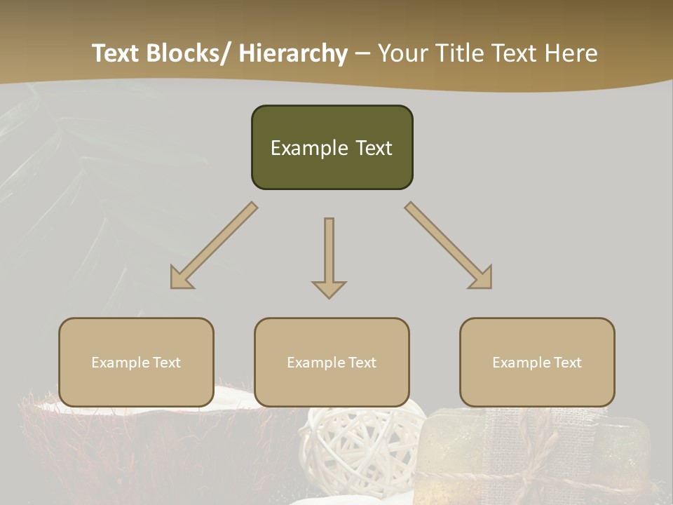 Ball Black Candle PowerPoint Template