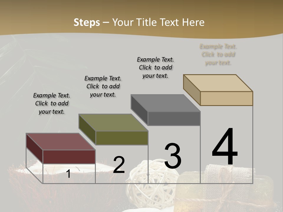 Ball Black Candle PowerPoint Template