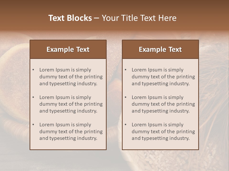 Cro Cru Aliment PowerPoint Template