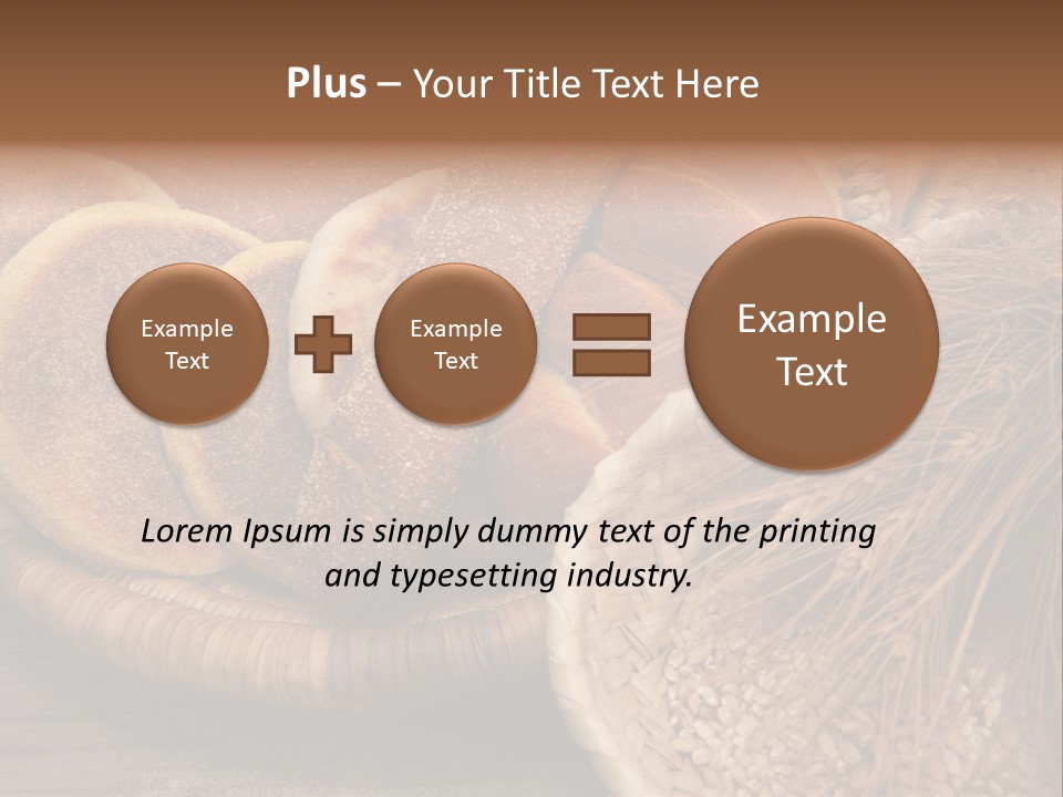 Cro Cru Aliment PowerPoint Template