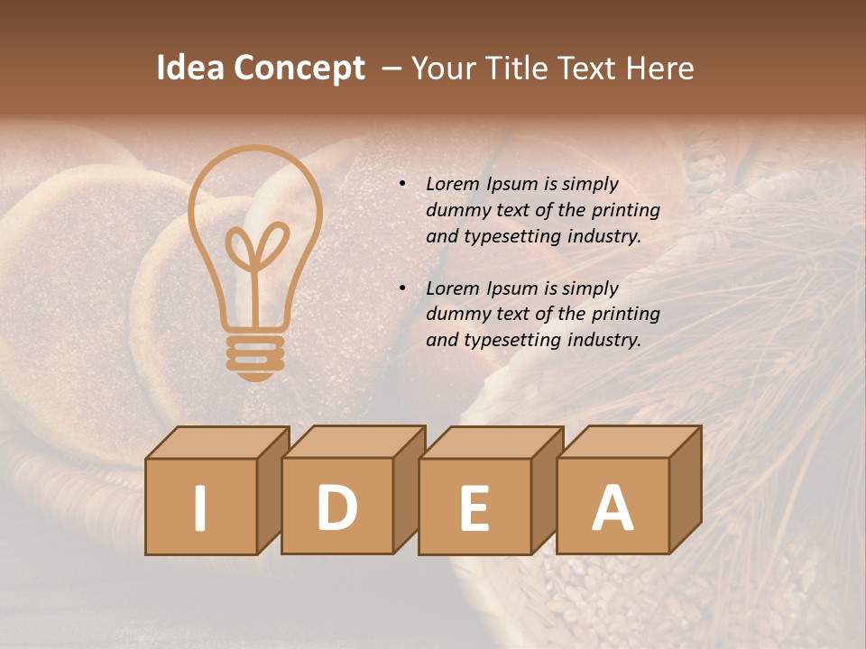 Cro Cru Aliment PowerPoint Template