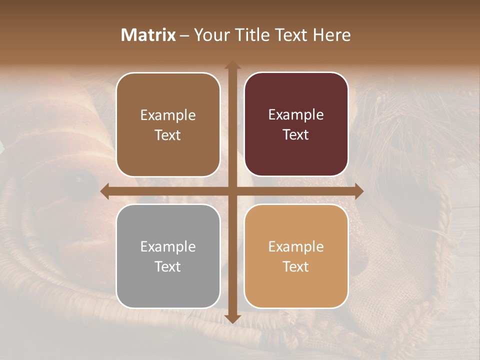 Maison Traditionnel Repas PowerPoint Template