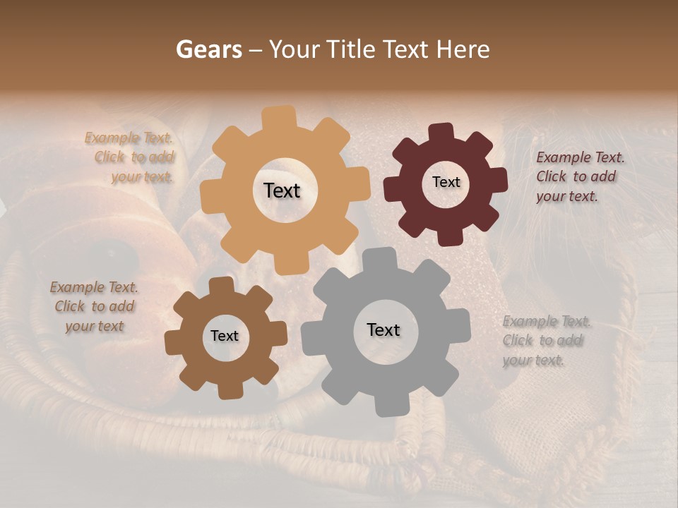 Maison Traditionnel Repas PowerPoint Template