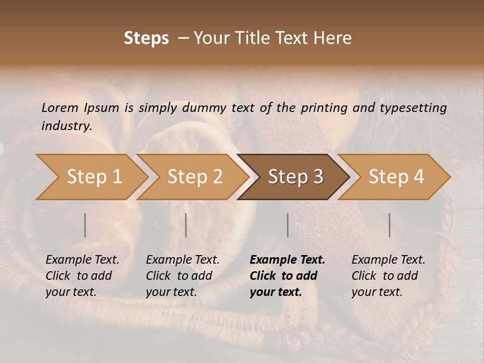 Maison Traditionnel Repas PowerPoint Template