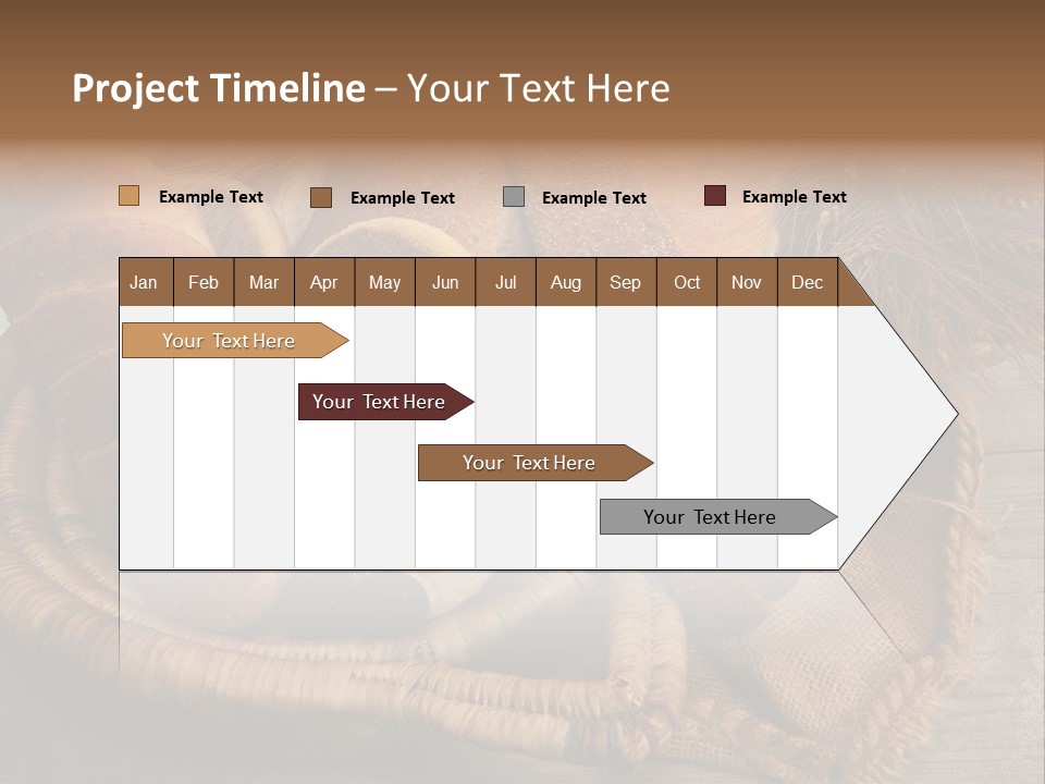 Maison Traditionnel Repas PowerPoint Template