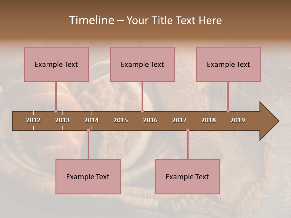 Maison Traditionnel Repas PowerPoint Template