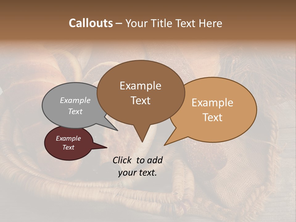 Maison Traditionnel Repas PowerPoint Template