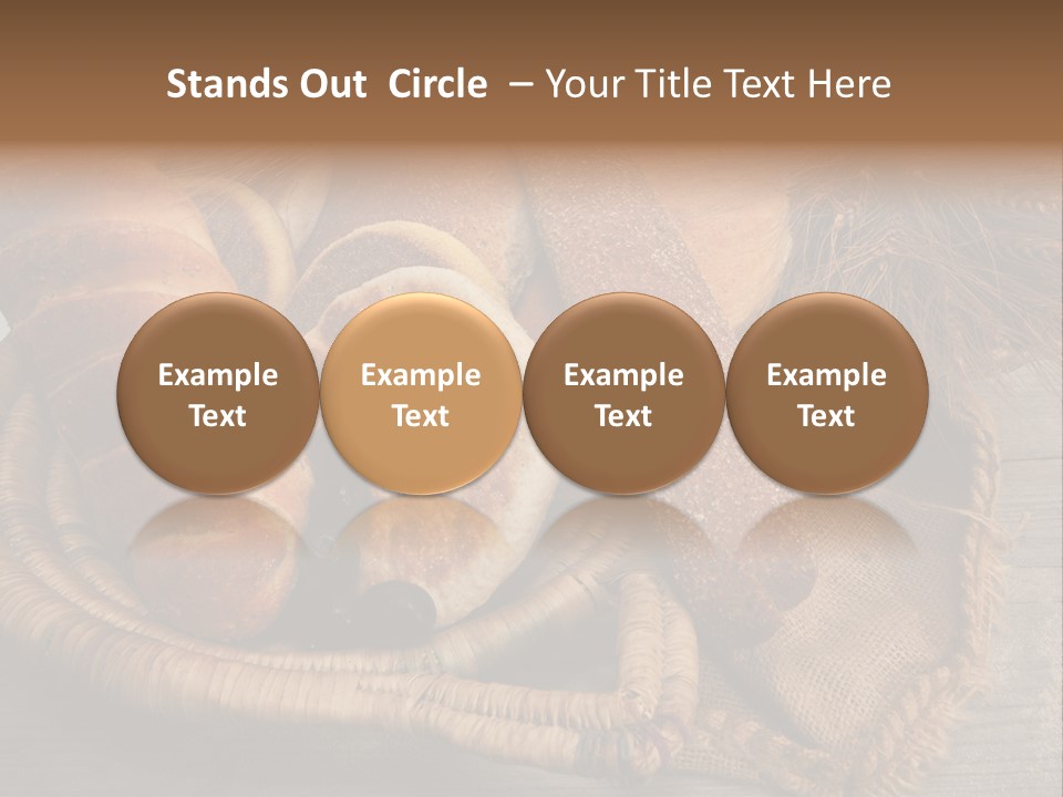 Maison Traditionnel Repas PowerPoint Template