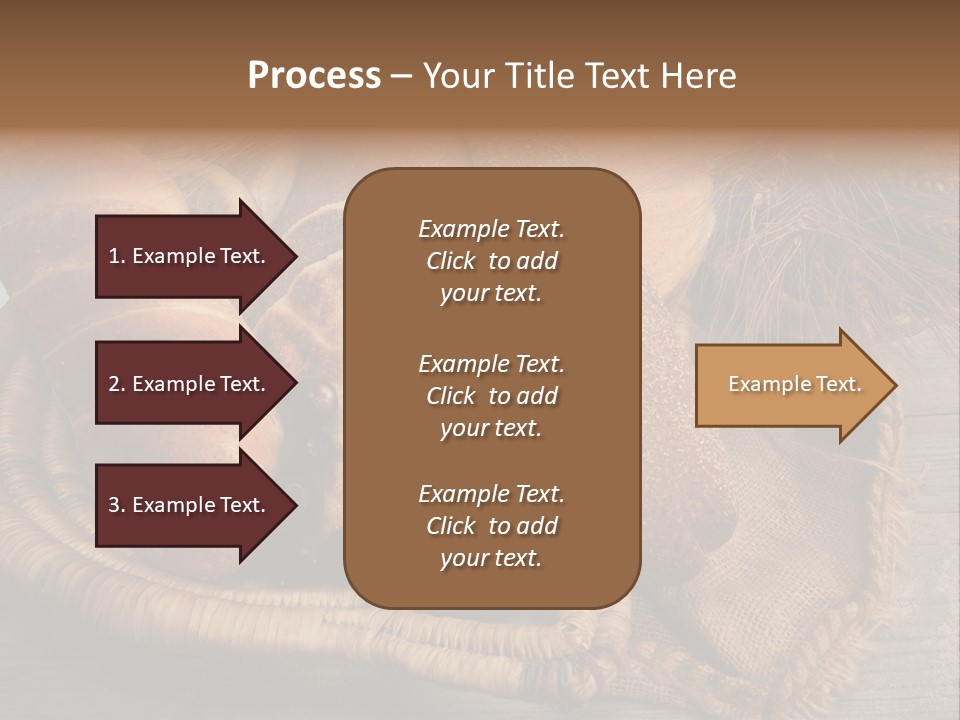 Maison Traditionnel Repas PowerPoint Template