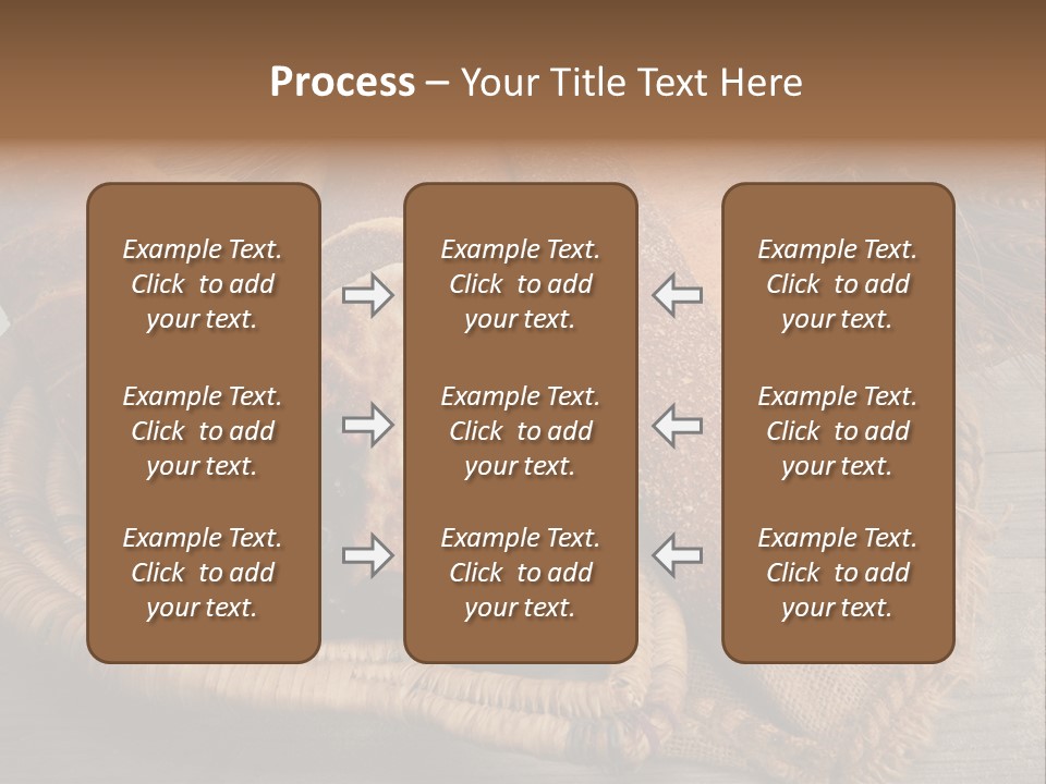Maison Traditionnel Repas PowerPoint Template