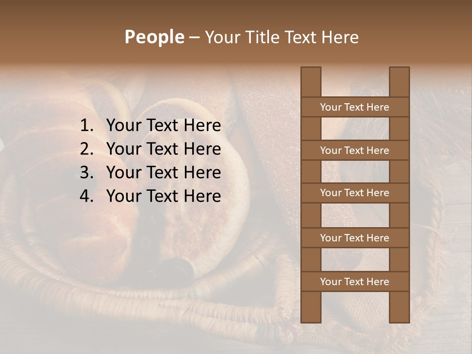 Maison Traditionnel Repas PowerPoint Template