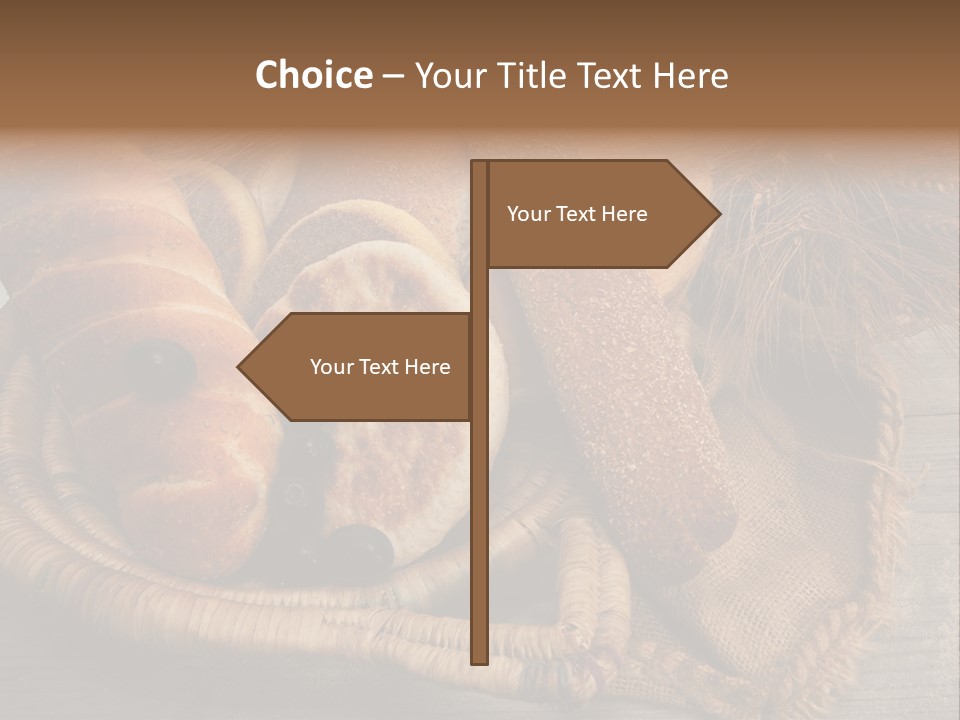 Maison Traditionnel Repas PowerPoint Template