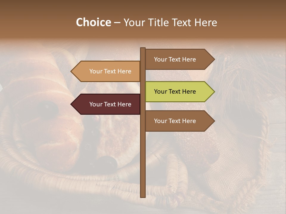 Maison Traditionnel Repas PowerPoint Template