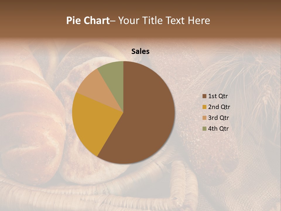 Rustique Frais Pain PowerPoint Template