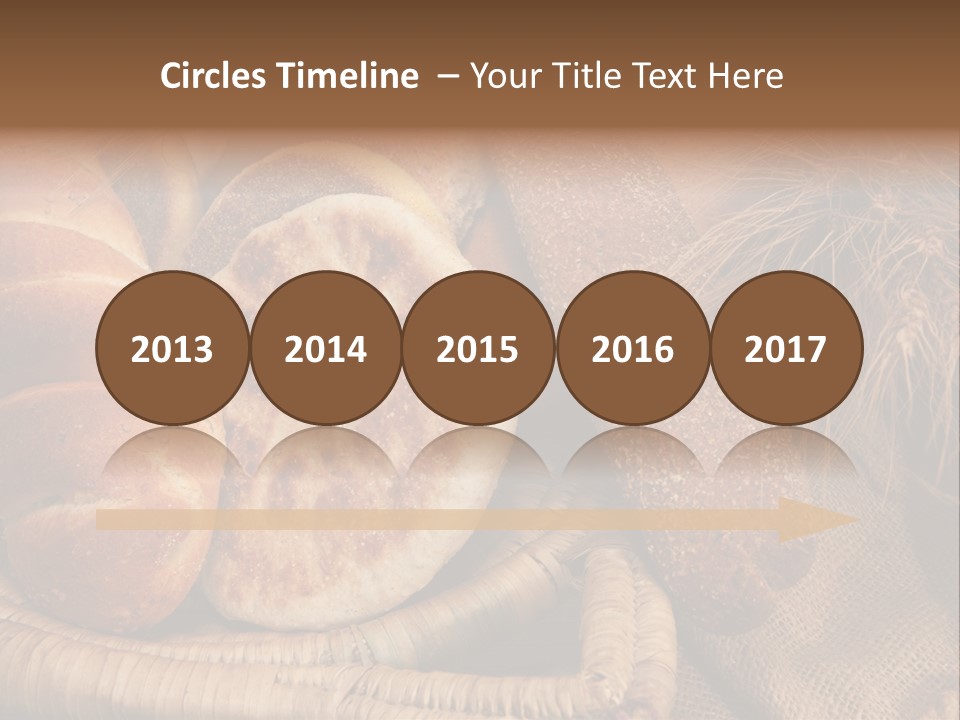 Rustique Frais Pain PowerPoint Template