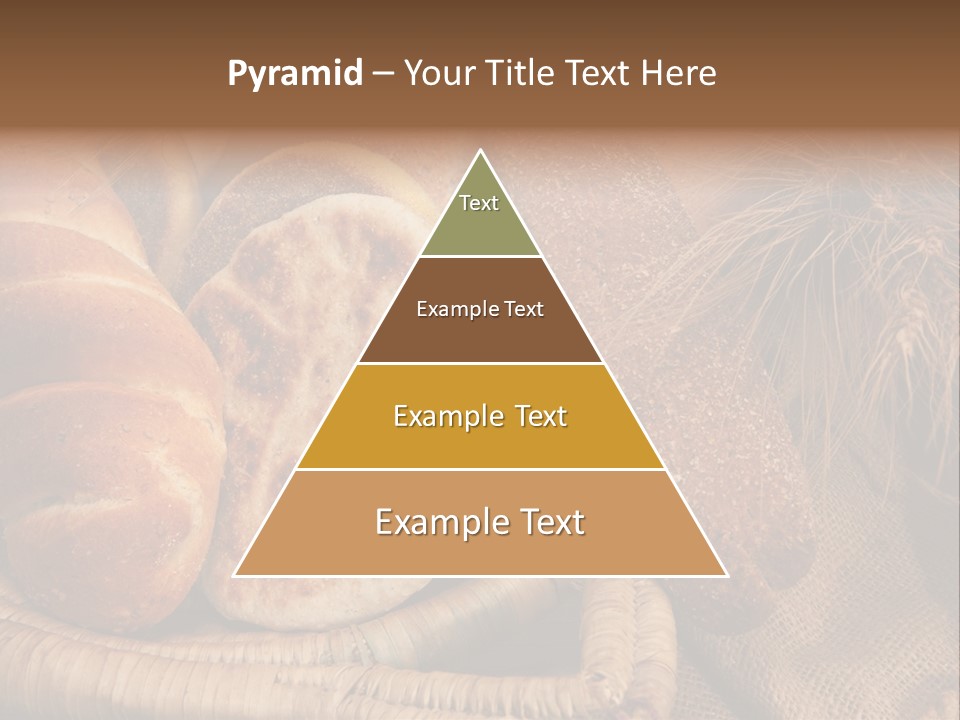 Rustique Frais Pain PowerPoint Template