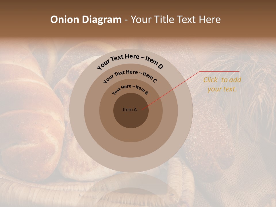 Rustique Frais Pain PowerPoint Template