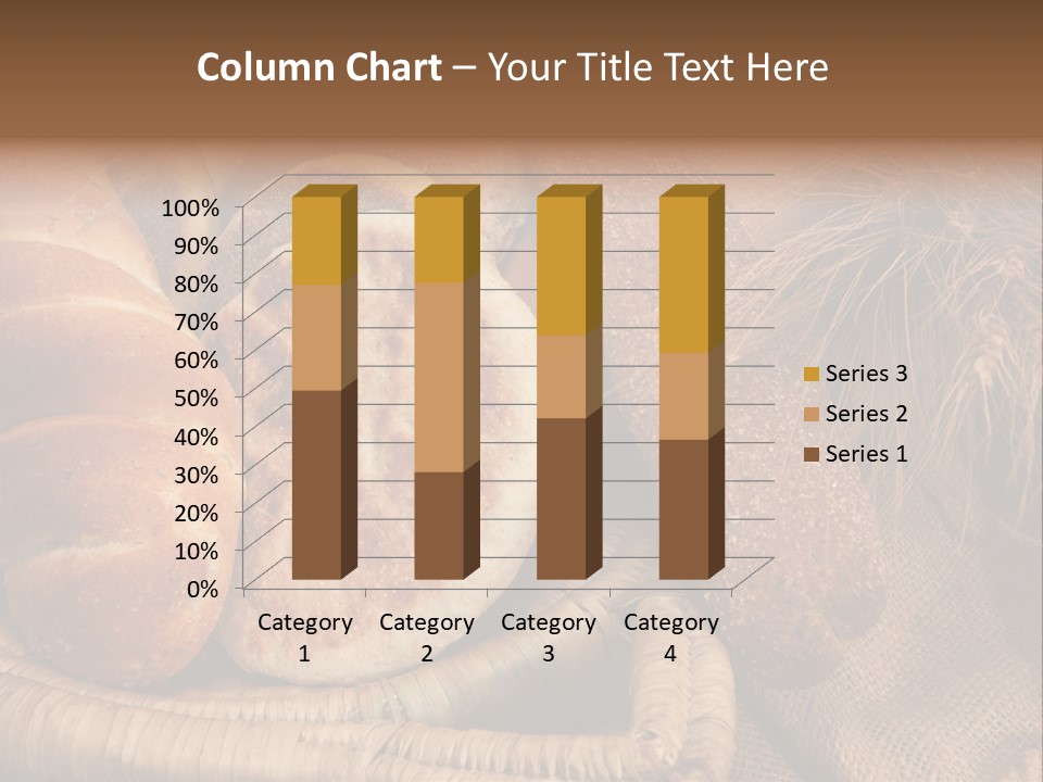 Rustique Frais Pain PowerPoint Template