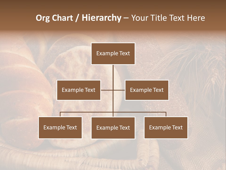 Rustique Frais Pain PowerPoint Template