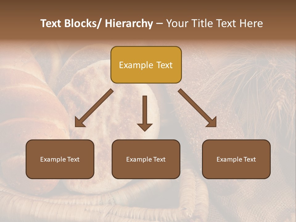 Rustique Frais Pain PowerPoint Template