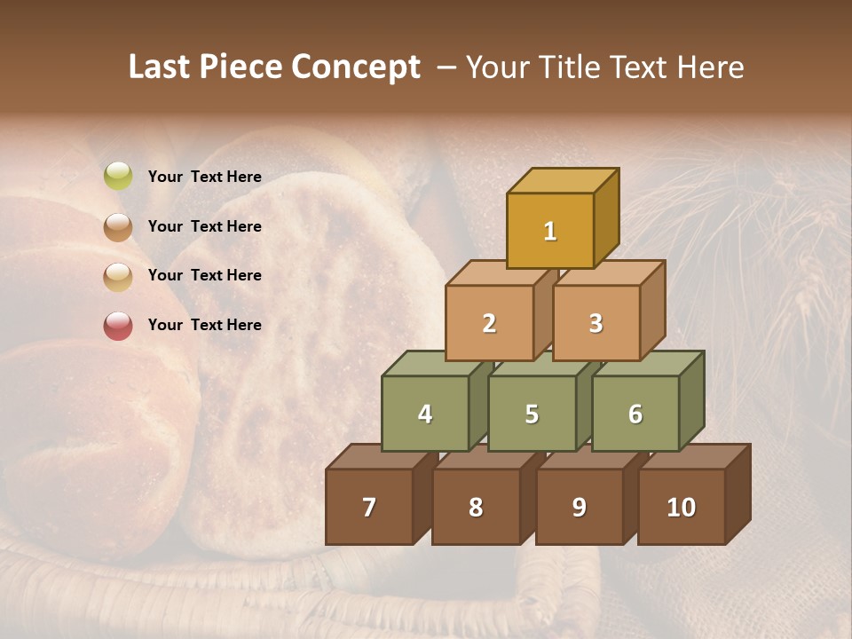 Rustique Frais Pain PowerPoint Template