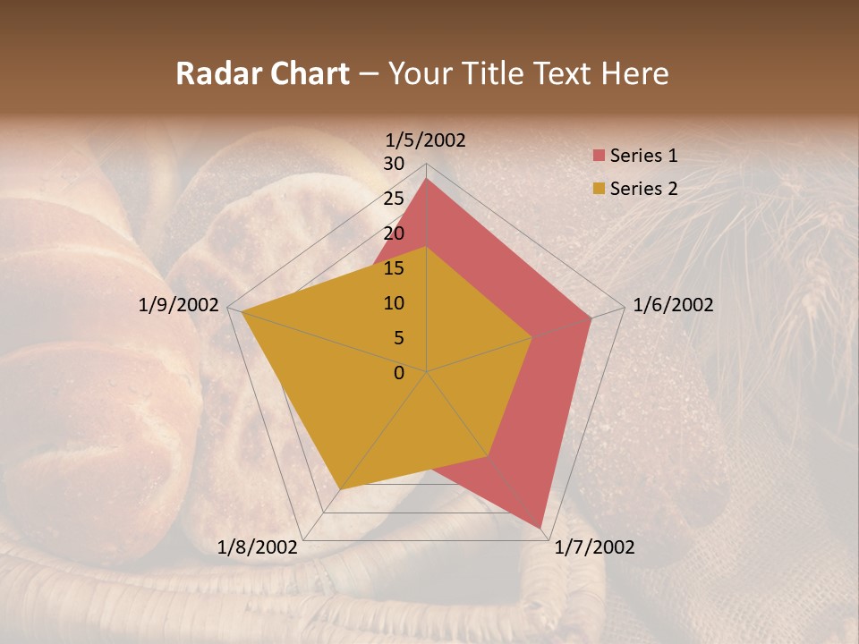 Rustique Frais Pain PowerPoint Template