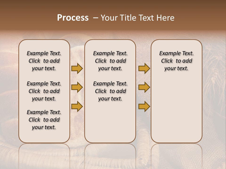Rustique Frais Pain PowerPoint Template