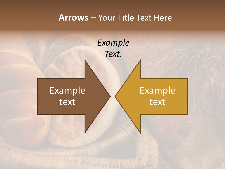 Rustique Frais Pain PowerPoint Template