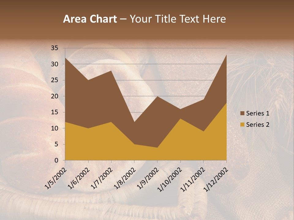 Rustique Frais Pain PowerPoint Template