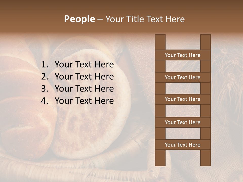 Rustique Frais Pain PowerPoint Template