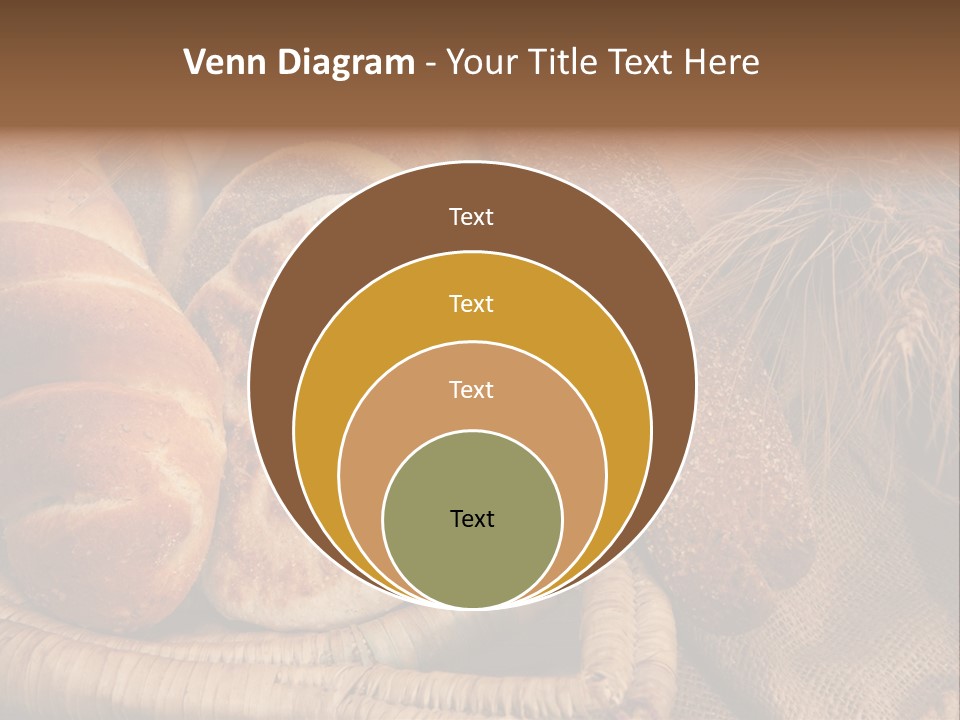 Rustique Frais Pain PowerPoint Template