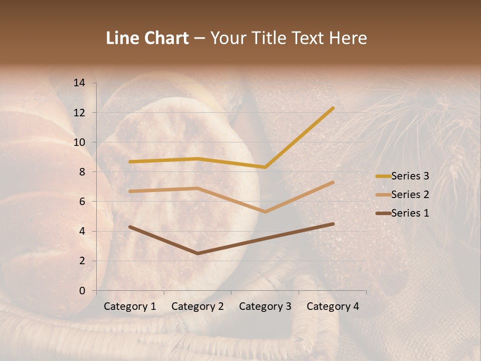 Rustique Frais Pain PowerPoint Template