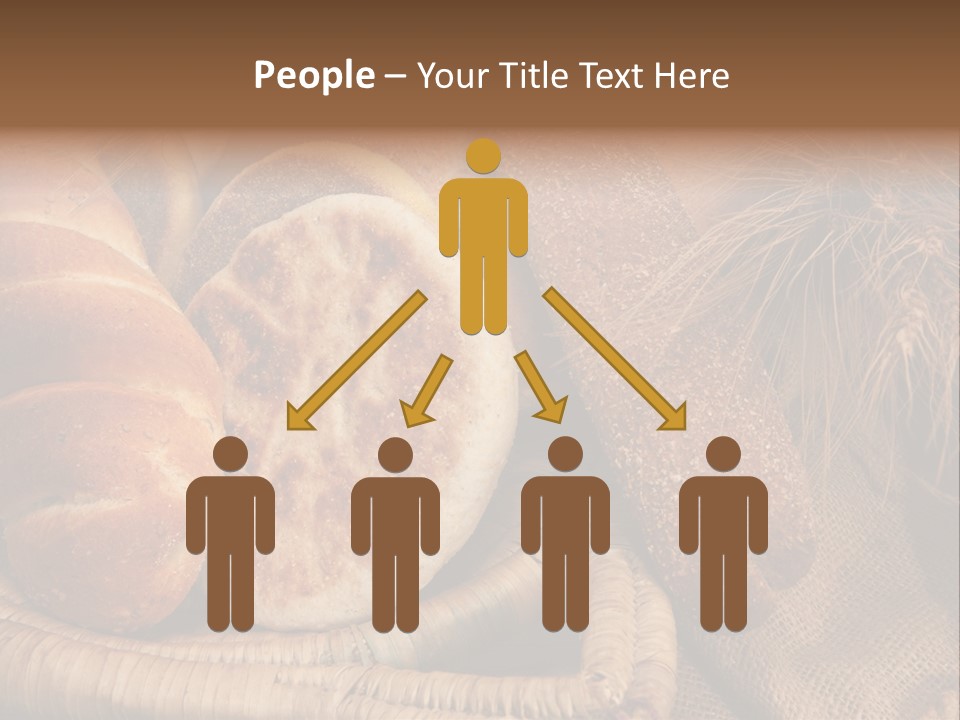 Rustique Frais Pain PowerPoint Template